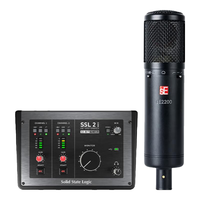  SE 录音棚级 电容麦克风套装+SSL2+MKll