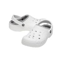 crocs/卡骆驰 暖棉 女士拖鞋 白/浅灰-11H(买大一码) 41 /42(260mm)