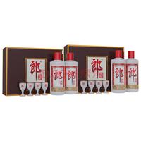 郎酒酒 郎牌郎酒礼盒 53度 500mL 4瓶