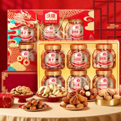 沃隆 6罐/1520g坚果礼礼盒混合坚果干果零食年货礼盒炒货