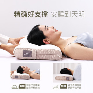 AeroSleep枕博士安睡云枕头护颈椎深睡眠枕芯颈椎专用高低分区可调侧睡透气 7舱至尊颈椎枕（中）