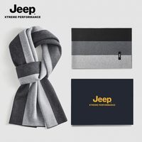 移动端：吉普 男士围巾 P3330791010 180cm