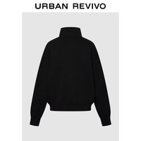 URBAN REVIVO 立领做旧字母印花 女士外套 M