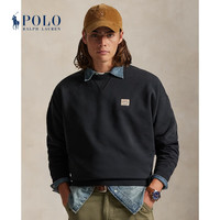 Polo Ralph Lauren 拉夫劳伦 男装 经典款宽松版型棉质运动衫RL100534 001-Polo 黑 XS