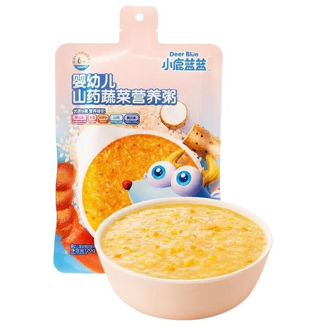 小鹿蓝蓝 山药蔬菜味营养粥120g