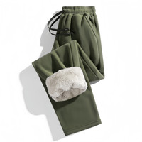 迈途 冬季加绒加厚保暖抓绒裤（颜色裤型任选）