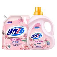 活力28乌木玫瑰香氛洗衣液高奢清香去污柔顺持久留香家用实惠装 乌木玫瑰13.2斤/2.6KG*1瓶+2KG*2袋