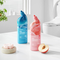 网易严选马桶洁厕剂厕所清洁剂去垢去渍除臭清香挂壁抑菌洁厕灵 【抖音】香氛洁厕液2+1