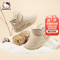 Hello Kitty 5折！儿童冬季加绒雪地靴