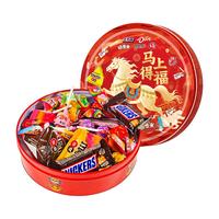 【新年礼盒】德芙圆铁盒马上得福士力架送亲戚朋友