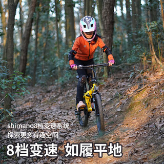 书比超轻儿童折叠自行车男女孩3-16岁变速山地车中大童车童车009 20寸 公主粉