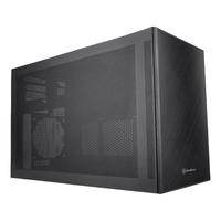SilverStone银昕 SG17黑白色MATX游戏机箱(支持360水冷/4090长显卡/TYPE-C)