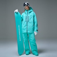 Nobaday专业滑雪服3L全压胶雪服男女同款防水单板雪服衣裤套装冬 XXL