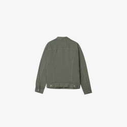 Levi's 26年春夏男士美式复古工装风怀旧牛仔夹克外套 军绿色 L