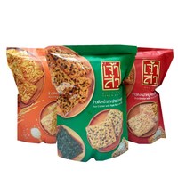 座山这个太好吃了泰国本土座山牌肉松锅巴香脆海苔肉松米饼80g
3袋(2原味1辣味)