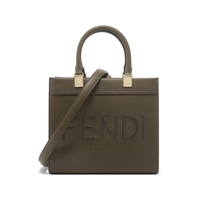 芬迪 女包 女士Sunshine系列托特包购物袋手提单肩斜挎包小号