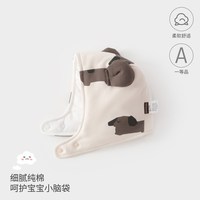 新生儿胎帽0-3岁a类纯棉夹棉可爱宝宝帽子婴儿用品保暖加厚包头帽