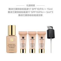 移动端、京东百亿补贴：雅诗兰黛 DW持妆粉底液 17号色 买30ml享60ml再享泵头