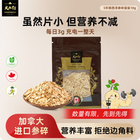 大山行 西洋参片 加拿大原产 特级花旗参碎片 泡水煲汤磨粉滋补自用 小袋装10g