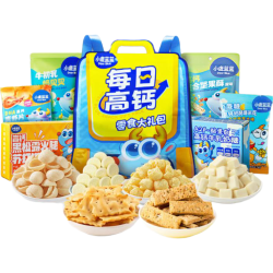 小鹿蓝蓝 每日高钙零食大礼包 328g