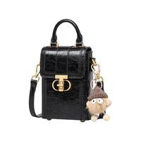 妙丽 新年包包女包斜挎包女士单肩包手提包迷你小挎包手机包小方包