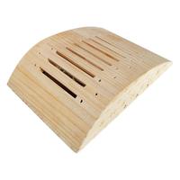 明大妈实木艾灸盒随身灸家用艾灸背部腰部全身艾灸器具