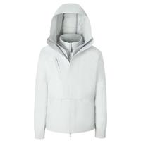 波司登户外舒适户外冲锋衣新女款900蓬白鹅绒短三合一羽绒服