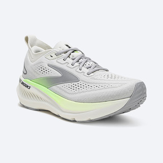 BROOKS/布鲁克斯 Glycerin GTS 23 男款缓震支撑跑鞋 灰/绿/黑色 41