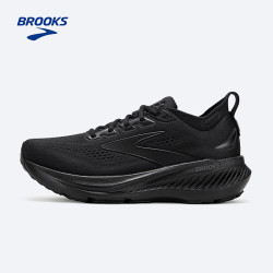 BROOKS Glycerin GTS 23 缓震支撑 黑/黑/乌木色 42 男款跑鞋