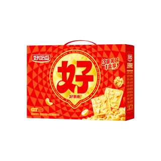 88VIP：好吃点 香脆饼干年货零食礼盒1072g