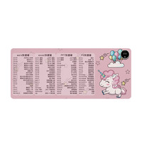 珺北 加热鼠标垫 3C认证 独角兽 三档定时款-60*36cm