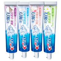 Crest/佳洁士 去黄清新口气 牙膏 去渍+苏打+玫瑰+茉莉 480g