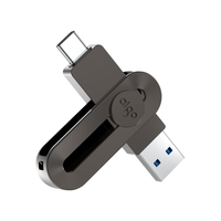 aigo/爱国者 高速USB3.2 Type-c手机U盘 锖色 128GB