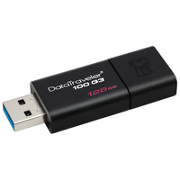  Kingston/金士顿 高速USB3.2 U盘+双转接头+钥匙扣  128GB