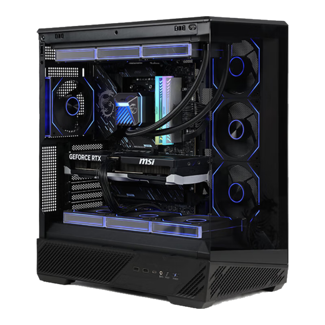 微星 游戏电竞 台式电脑主机+RTX5070  R9-9850X3D RTX 5070