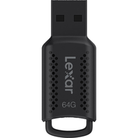 雷克沙（Lexar）U盘 USB3.2/Type-C双接口优盘手机电脑两用高速读写加密保护闪存盘 V400 环孔便携|USB 3.0 64GB