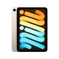 Apple 苹果 iPad mini 6 2021款 8.3英寸 平板电脑 (2266*1488dpi、A15、256GB、5G版、星光色、MK963CH/A)