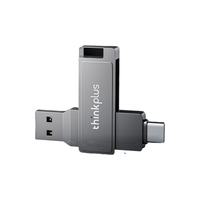 Lenovo 联想 U盘 type-c手机电脑两用u盘3.0办公车载 联想U盘 256G