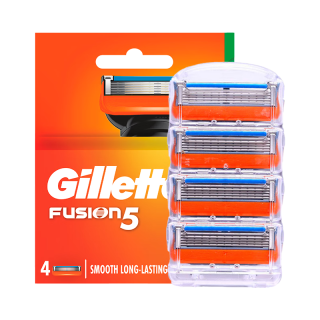  Gillette/吉列 5层刀片 男士剃须刀  锋隐5替换装4刀头