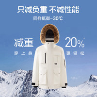 网易严选 鹅绒 720+蓬松度 派克羽绒服 -30℃抗寒五防蓄热