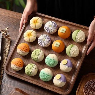 中秋月饼散装奶黄流心高档传统手工糕点心零食新鲜多口味