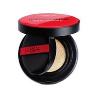 巴黎欧莱雅 L'OREAL PARIS欧莱雅 （LOREAL）恒放溢彩持色哑光遮瑕轻垫霜 柔肤色 N2 14g （11.11限定礼盒）