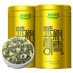 乐品乐茶 茉莉飘雪 特级茉莉花茶 礼袋装250g