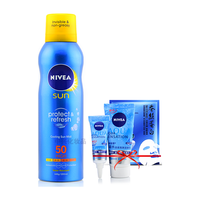 NIVEA/妮维雅 冰爽 防晒气雾 200ml*2 SPF50 PA++