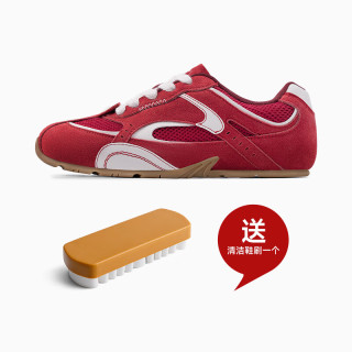 Mr.A 德训鞋平底运动复古潮鞋子MRA 红色