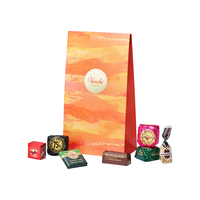 Venchi 闻绮 意大利繁花绮境鱼子酱状薄荷黑巧克力礼袋