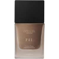  FUNNY ELVES/方里 持妆 粉底液  F01象牙白 25ml