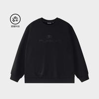 FILA 男装FUSION系列卫衣男士休闲圆领针织套头衫