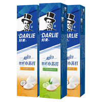 DARLIE/好来 焕白 牙膏套装 超白小苏打+小青瓜 190g*2支+190g
