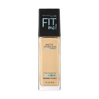 MAYBELLINE 美宝莲 FIT ME系列 定制水感粉底液 #110瓷白色 马里奥限定版 30ml